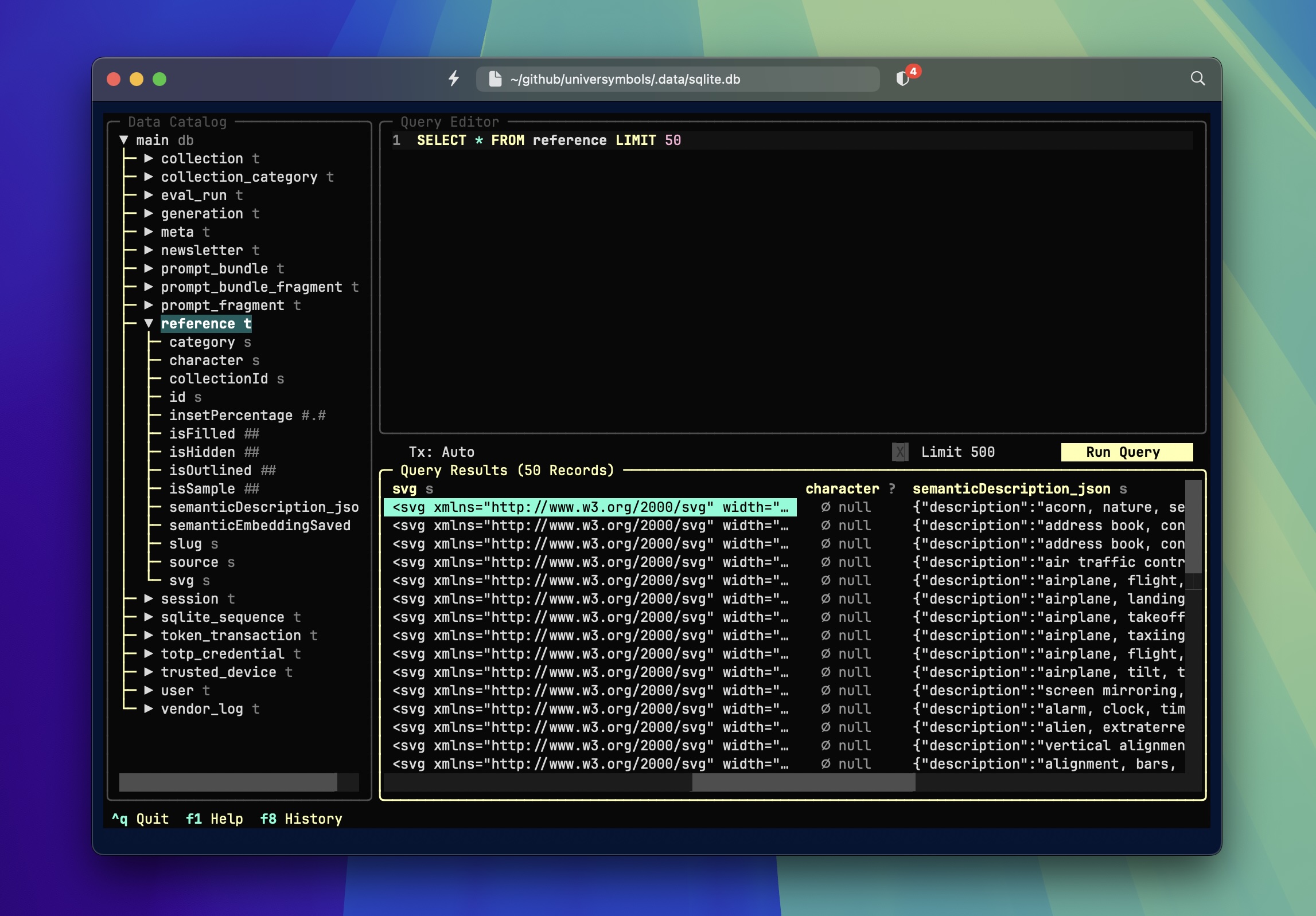 harlequin screenshot